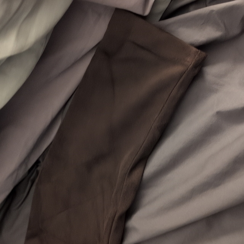 Brown Suede Cardigan Size XL - Picture 5 of 12